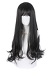 Perruques Lolita Sweet Black Gold 66cm-95cm Accessoires Lolita en fibre résistante à la chaleur
