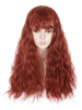 Perruques Lolita Sweet Burgundy Big Curve Fiber Accessoires Lolita