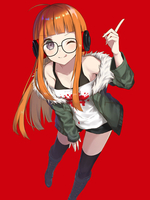 Persona 5 Futaba Sakura Cosplay Costume Déguisements Halloween