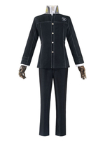 Persona4 Yasogami High School Cosplay Costume Black School Uniform Outfit