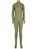 Pickle Zentai vert Slim Fit Jumpsuit de Spandex pour femmes Déguisements Halloween