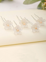 épingle à cheveux de mariage Accessoires de cheveux de perle en métal