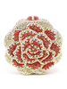 Pochettes du soir strass cristal géométrique fermeture magnétique fermeture éclair sac à main de mariage