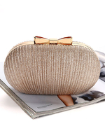 Pochettes en or Mariage Sac à main de mariée Sac à main Soirée