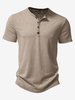 Polo En Coton Pour Hommes T-Shirt À Manches Courtes Décontracté