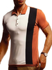 Polo Homme Col Bijou Manches Longues Regular Fit Kaki Polos Tendance