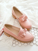 Pompes Lolita Chaussures Arcs Bout Rond En Cuir Synthétique Chaussures Lolita