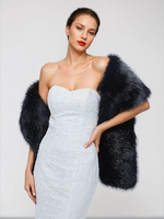 Poncho Cape Abricot Clair Femme