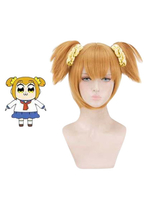 Pop Team Epic Popuko Déguisements Halloween Cosplay Perruque