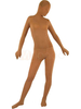 Populaire costume de zentai unicolore en velours enveloppé Déguisements Halloween
