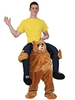 Portez-moi Costume Carnaval Ours Brun Adultes Flanelle Drôle Costume Carnavals Halloween Déguisements