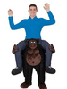 Portez-moi Costume Orang-Outan Unisexe Adulte Flanelle Drôle Costumes Halloween Déguisements
