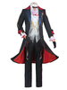 Pour tous les temps Ayn Cosplay Costume Polyester pardessus Bowknot gants chemise pantalon boucles doreilles ensemble de Costume
