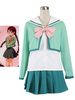 Prince du tennis Coton polyester avec noeud vert menthe de The Prince of Tennis Animé japonaise Déguisements Halloween