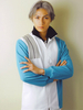 Prince du tennis Coton polyester Pantalons bleue de The Prince of Tennis Animé japonaise Déguisements Halloween