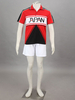 Prince du tennis en polyester Top rouge de The Prince of Tennis Animé japonaise Déguisements Halloween