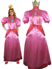 Princesse Peach cosplay pour personnage dans jeu Super Mario Bros Déguisements Halloween