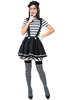 Prison Costume Prisonnier Cosplay Jupe Costume Déguisements Halloween