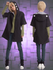 Projet de Kagerou MekakuCity acteurs Kano Déguisements Halloween Cosplay Costume Sports Wear Déguisements Halloween