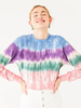 Pull en Maille Femme Hiver à Col Rond avec Manches Longues Cousu Les Couleurs Pull en Maille Femme Hiver