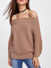 Pull Femme Pull Kaki Manches Longues Manches Longues Pulls Décontractés