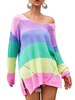 Pull Femme Pull Multicolor Pull Longue Fente