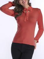 Pulls à manches longues pour femmes Pulls décontractés à manches longues