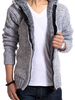 Pulls Homme Pulls Tricots Capuche Automne Gris Clair Pullovers