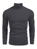 Pulls Homme Pulls Tricots Col Haut Oversize Marine Foncé Noir