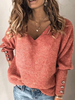 Pulls pour femmes Pulls à manches longues et col en V