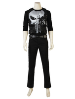 Punisher Frank Castle Costume Cosplay Déguisements Halloween Costume Marvel Comic Super Hero