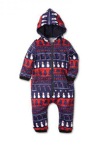 Pyjama de Famille Enfants Noël 2021 Violet Imprimé Motif Combinaisons Déguisements Noël