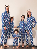 Pyjama De Famille Noël Combinaison À Motif De Noël Enfant Bébé Adulte