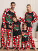 Pyjama de Noël assorti pour couple de famille Pyjama familial pour adulte