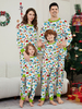 Pyjama de Noël en famille haut et pantalon à motifs pour bébé et adulte