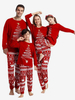 Pyjama De Noël Familial Enfant Adulte Avec Motif De Noël 2 Pièces Cadeau Noël