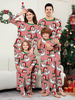 Pyjama de Noël familial pour adultes et enfants ensemble assorti de motifs de Noël