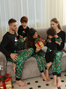 Pyjama Ensemble De Noël En Famille Bébé Adulte Motif De Noël Top Pantalon