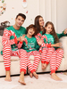 Pyjama Familial Noël Ensemble Manches Longues Enfants Adultes