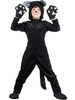 Pyjama Kigurumi Costume Chats Noir Combinaison Velours Carnaval Cadeaux Noël Déguisements Halloween