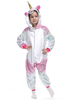 Pyjama Kigurumi Onesie Enfants Cadeaux Noël Costume De Pyjama Licorne Rose En Polyester