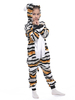 Pyjama Kigurumi Onesie Enfants Cadeaux Noël Costume De Pyjama Tigre En Polyester