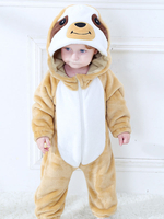 Pyjamas 2021 Enfants Combinaison Kigurumi Carnaval Flanelle De Cerf Déguisements Halloween
