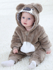 Pyjamas Kigurumi Carnaval Onesie Combinaison De Koala En Flanelle Pour Tout-Petits Déguisements Halloween