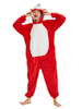 Pyjamas Kigurumi Carnaval Onesie Personnage De Bande Dessinée Adulte Flannel Avant Zipper Jumpsuit Déguisements Halloween