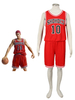 Qualité SLAM DUNK Sakuragi Hanamichi Cosplay Costume Déguisements Halloween