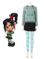 Ralph Breaks The Internet Wreck It Ralph 2 Vanellope Von Schweetz 2021 Déguisements Halloween Cosplay Costume