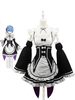 Re Zero Starting Life In Another World Rem Ram 2021 Cosplay Costume Femme de Ménage Cosplay Costume d