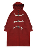 Red Lolita Duffle Coats Pardessus Lolita Outwears