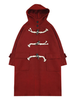 Red Lolita Duffle Coats Pardessus Lolita Outwears